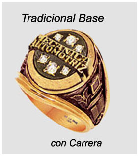 De la riva outlet anillos de graduacion
